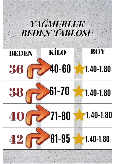Veraura Lifestyle Sarı Yıldız Kapüşonlu Cepli İnce Yağmurluk