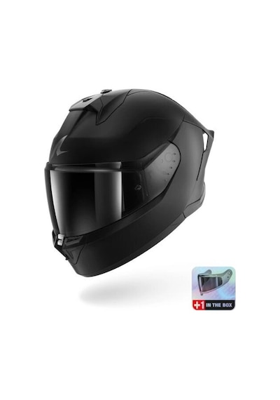 Shark Skwal Cup Dark Shadow Kapalı Kask Mat Siyah