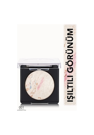 Flormar Yoğun Pigmentli Aydınlatıcı (Soğuk Alt Ton) - Illuminating Powder - 001 Morning Star - 8682536053334