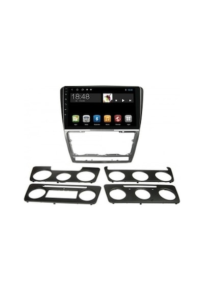 Skoda Octavia 2007-2012 Gri 4gb Ram 32gb Hafıza 4 Çekirdek Carplay Kamera Android Multimedya 9"