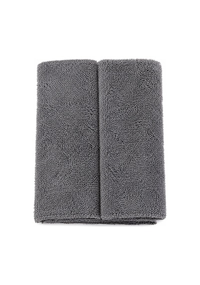 Dp Lazer Kesim Kenarsız Premium Mikrofiber Bez Gri Detailing Bezi