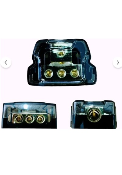Foxus Audiomax Amfi Blok Dağıtıcı - 1 Giriş 3 Çıkış Anfi Kablo Blok Dağıtıcı