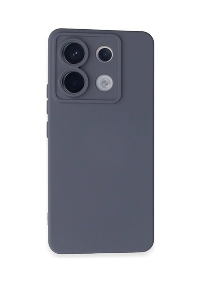 Magicool Xiaomi Redmi Note 13 Pro 5g Kılıf Nano İçi Kadife Silikon - Gri