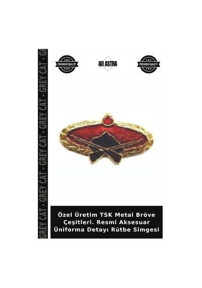 Özel Üretim Tsk Metal Bröve Çeşitleri. Resmi Aksesuar Üniforma Detayı Rütbe Simgesi Çok Renkli