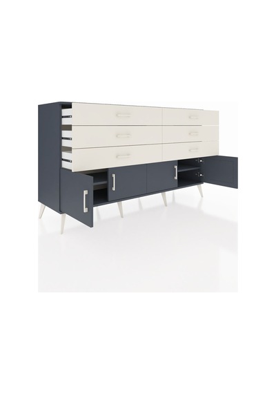 Hyperion Konsol 2 Raflı 5 Çekmeceli 3 Kapaklı 176x44x99 Antrasit- Antrasit-antrasit/aytaşı Hyperion Konsol 2 Raflı 5 Çekmeceli 3 Kapaklı 176x44x99 Antrasit- Antrasit-antrasit/aytaşı