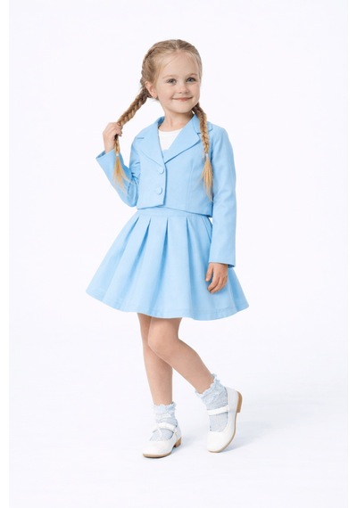 Turuncu Gardrop 3-6 Yaş Premium Ceketli Etekli Çantalı Kız Çocuk Takım Bebe Mavi Bebe Mavi Turuncu Gardrop 3-6 Yaş Premium Ceketli Etekli Çantalı Kız Çocuk Takım Bebe Mavi Bebe Mavi