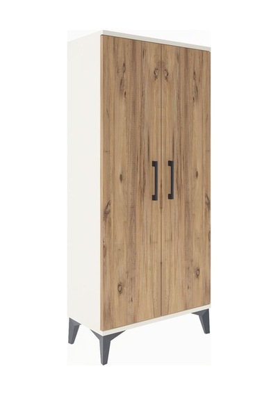 Arges Dolap 2 Raflı 2 Kapaklı 60x30x134 Aytaşı-çam Aytaşı