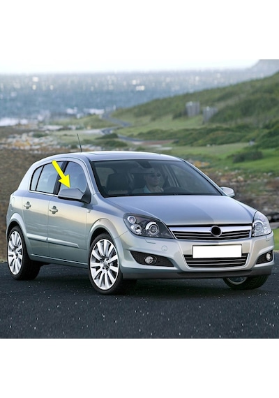 Opel Astra H 2004-2009 Sağ Dış Dikiz Ayna Kapağı Dar Tip 6428911