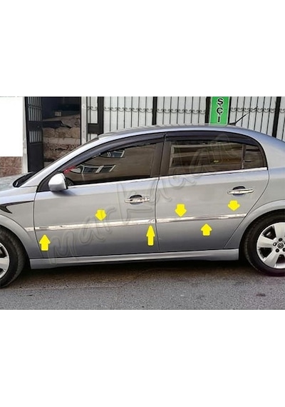 Markadan Opel vectra C Krom Yan Kapı Çıtası 2002-2009 4 Parça   Pas