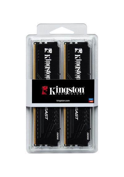 Kıngston 64gb 2x 32gb Ddr5 6000mhz Cl36 Dual Kıt Pc Ram Beast Expo Kf560c36bbek2-64tr