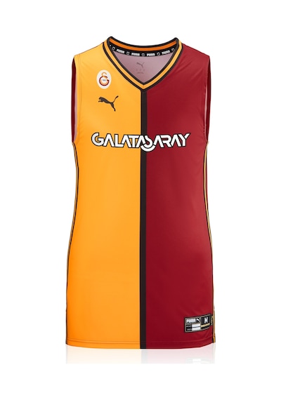 Galatasaray Puma 2024/2025 Parçalı İç Saha Basketbol Forma 68932301 Sarı - Kırmızı