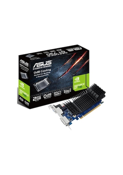 Asus Gt730-sl-2gd5-brk, 2gb, Gddr5, 64bit, 1xd-sub, 1xdvı, 1xhdmı