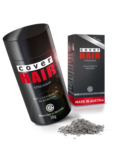 Cover Haır Orta Kahverengi Saç Fiberi 30 Gram Dolgunlaştırıcı Kellik Kapatıcı Toz Topik Tozu