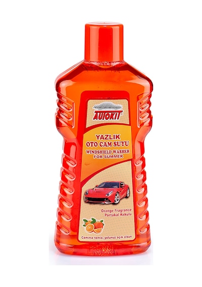 2 Adet Autokit Yazlık Cam Suyu Portakal 1l