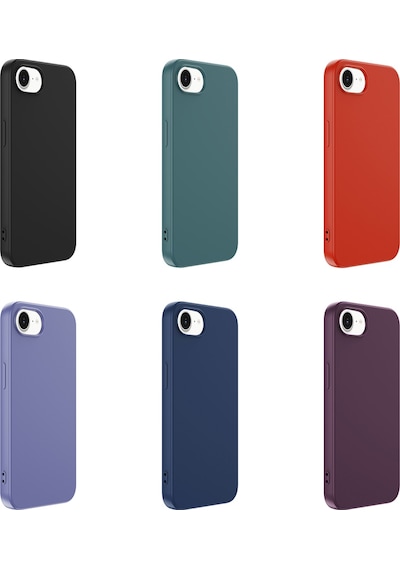 Apple Uyumlu iPhone 17e Kılıf Zore Mara Lansman Kapak - Koyu Mor