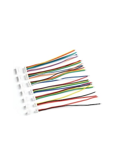 1,25mm JST 3 Pin Kablolu Konnektör Takım (180D Erkek)-10CM