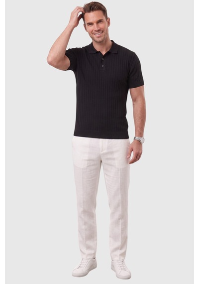 Rizzup Erkek Regular Fit Rahat Kesim Düğmeli Siyah Polo Yaka Triko Tişört Yumuşak Likralı 2608210 Rizzup Erkek Regular Fit Rahat Kesim Düğmeli Siyah Polo Yaka Triko Tişört Yumuşak Likralı 2608210