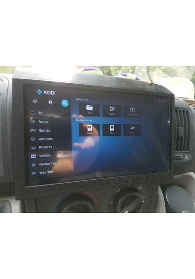Citroen Jumper Gösterge Ekranı Tutucu