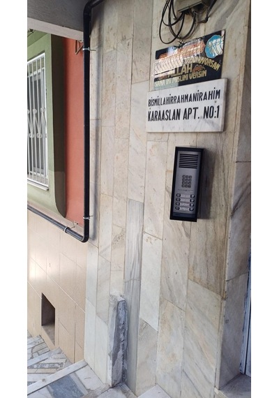 Diafon 15x42,5x11 Koruma Zil Paneli Açı/yön Çevirme Ve Yağmur Koruma Aparatı