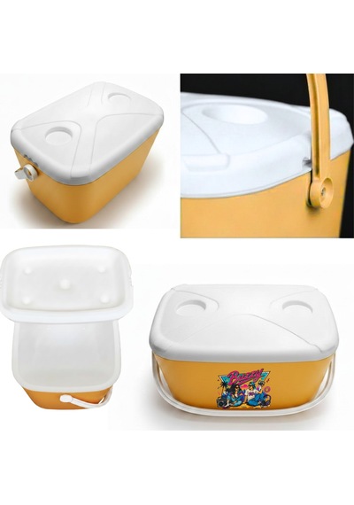 20 Lt Buzzy Retro Buzluk Termos 1179 Cooler Box -394 Sarı