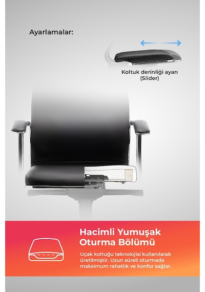 Samurai Ergonomik Koltuk Bel Destekli, Tekerlekli, Yükseklik Ayarlı, Deri Makam Koltuğu -2d7.4.1.61 Çok Renkli Samurai Ergonomik Koltuk Bel Destekli, Tekerlekli, Yükseklik Ayarlı, Deri Makam Koltuğu -2d7.4.1.61 Çok Renkli
