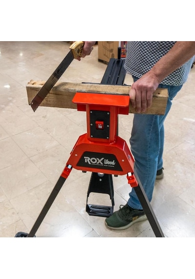 Rox Wood 0194 Çok Amaçlı Katlanır Portatif Çalışma Tezgahı Kırmızı