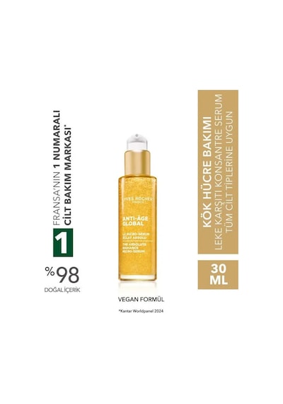 Hyaluronik Asit Konsantre Yüz Serumu 30 Ml Leke Karşıtı Aydınlatıcı