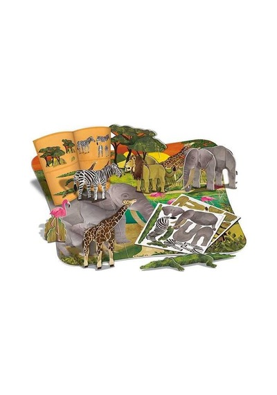 4M ThinkingKits 3D Puzzles Safari