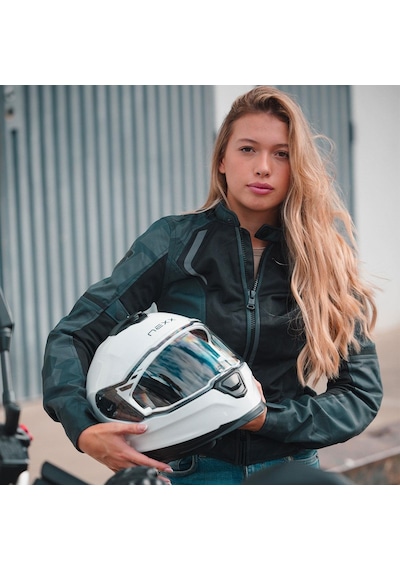 Nexx Y.100 Kapalı Motosiklet Kaskı Beyaz