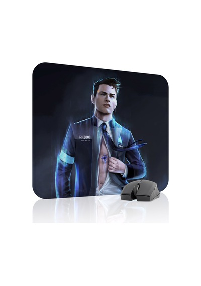 Detroit Become Human Dikişli Kauçuk Oyuncu Mousepad V3 - 48x40 Xl Gaming Mouse Pad