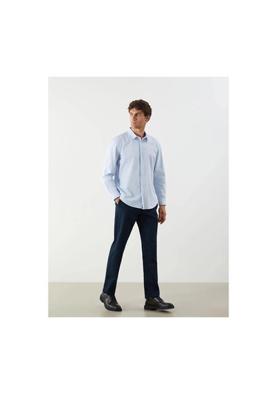 LC Waikiki Lcwaıkıkı Classic Standart Kalıp Gabardin Erkek Chino Pantolon W5 Navy