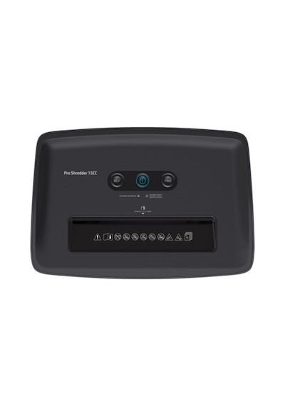 HP Pro Shredder 15CC Evrak İmha Makinesi / Kağıt Kırpma Makinesi - Çapraz/Parçacık kesim-4x35mm-20lt