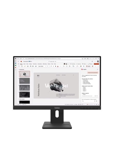Lenovo Thinkvision E22-40 64c9mar6tk 21,5 Pivot Hdmı Dp Vga Speaker 2x2w 100hz Fhd Ips Monitör
