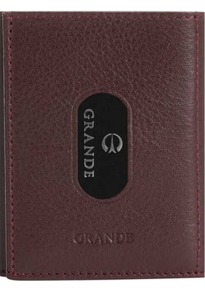 Grande 724 Erkek Kartlık Crazy Bordo