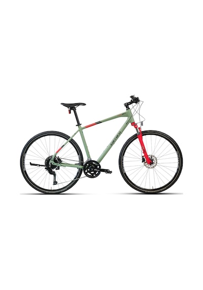 Carraro Sportive 227 C Şehir Gezi Bisikleti Hidrolik Disk Shimano Cues 18 Vites 56cm 2026 Model Mat Yeşil