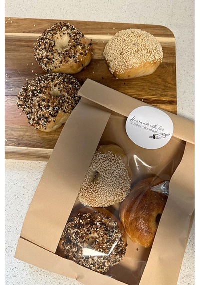 20 Adet 21x30 Pencereli Kraft Kese Kağıdı Gıdaya Uygun Poğaça Tost Sandviç Simit Kağıdı 18 X 29 Cm
