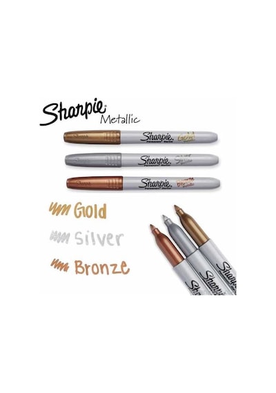 Sharpie Permanent Markör - Metalik Silver