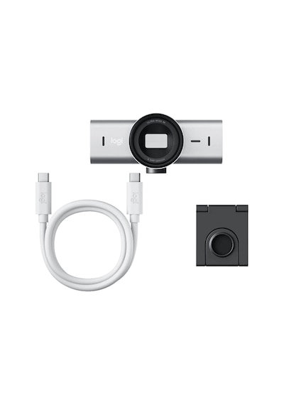 Logitech MX Brio 4K Ultra HD Webcam - Açık Gri