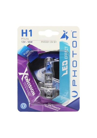 Photon Diamond Xen Vision 12v Ampul H1 Sku: Smg8690010240149 Açık Kahverengi