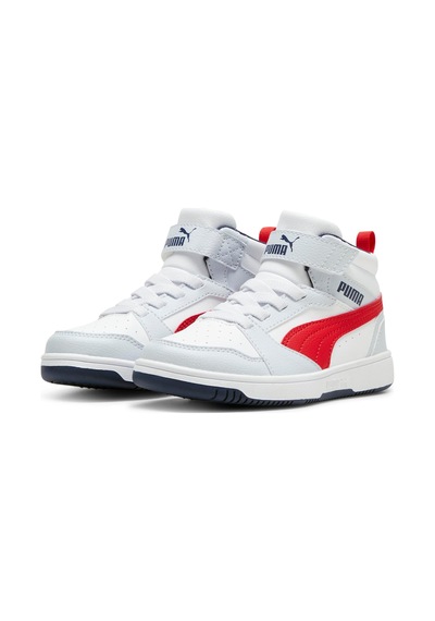 Puma Rebound V6 Mid Ac+ Ps Çocuk Sneaker-gümüş Gümüş