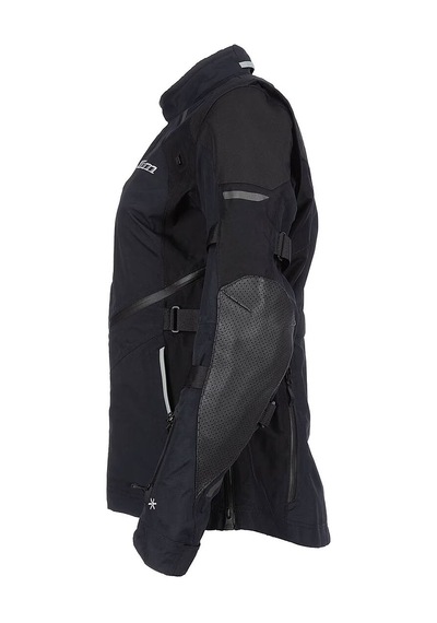 Klim Altitude Korumalı Kadın Motosiklet Montu Siyah