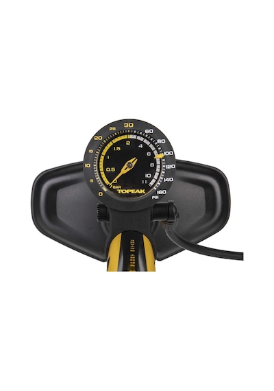 Topeak JoeBlow Sport 2 Stage Ayaklı Bisiklet Pompası TJB-S2STG Siyah Sarı