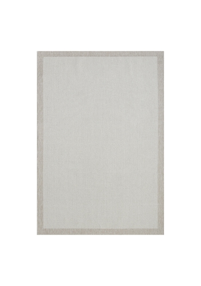 Sisal Prime Krem Bej İskandinav Yıkanabilir Bordürlü Halı Kilim Balkon Teras Koridor Halısı 1148