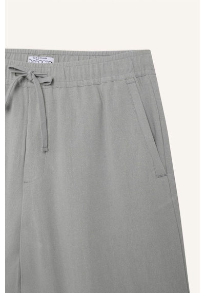 Defacto Relax Fit Yazlık Keten Karışımlı Şort D8835ax25smkh514 Haki