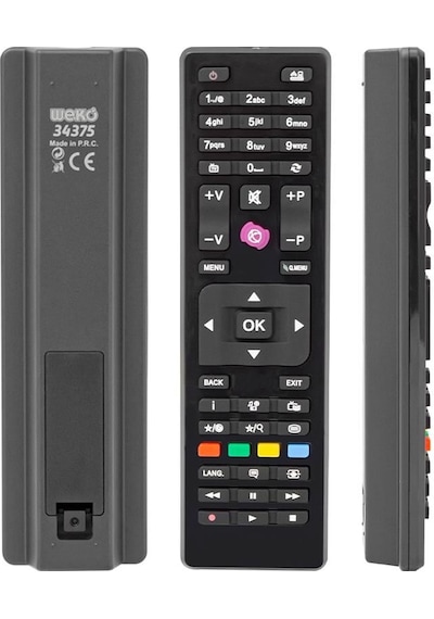 Telefunken - Vestel Uyumlu - Seg - Regal Rc4875 Kare Göbek Mini Lcd Led Tv Kumandası