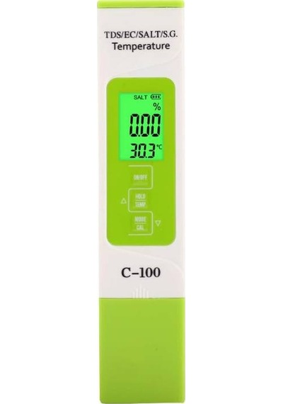 C-100 Tds/ec/salt/s.g./temp Su Kalite Analiz Cihazı