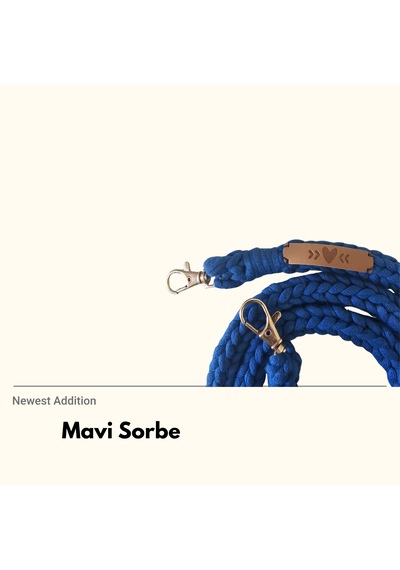 Mavi Sorbe Telefon Askısı