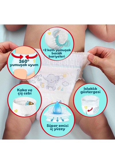 Premium Care Külot Bez 5 Numara 34 Adet Bebek Bezi Diğer