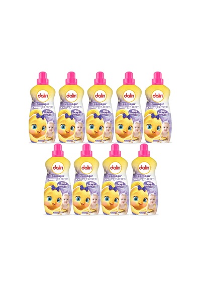 Dalin Çamaşır Yumuşatıcı Konsantre 1500ml Düş Bahçesi 9 Lu Set 9'lu Set