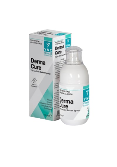 Ync Derma Cure Köpek Ve Kediler Için Tüy Deri Bakım Spreyi 50 Ml